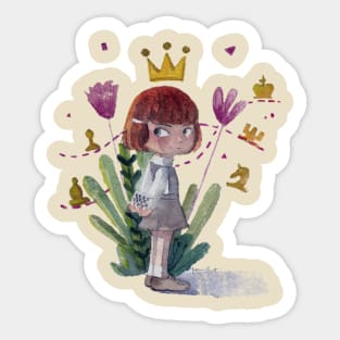 Little Queen Sticker